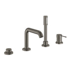 Grohe Essence 4 Delikli Küvet Bataryası Brushed Hard Graphite - 25251AL1