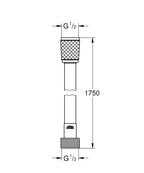 Grohe Relexaflex Duş Hortumu 1750 mm - 28154002