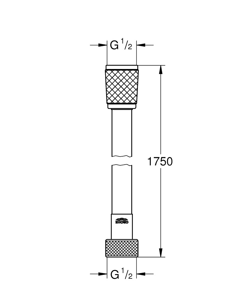Grohe Relexaflex Duş Hortumu 1750 mm - 28154002