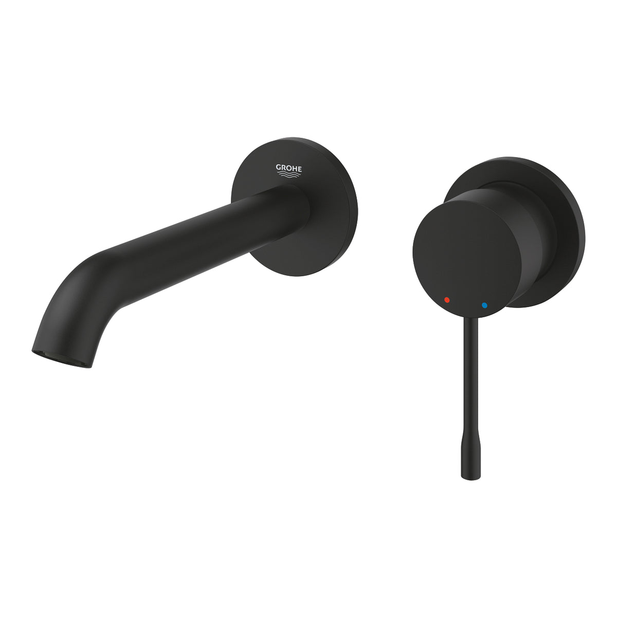 Grohe Essence Lavabo Bataryası İki Delikli Phantom Black - 29192KF1