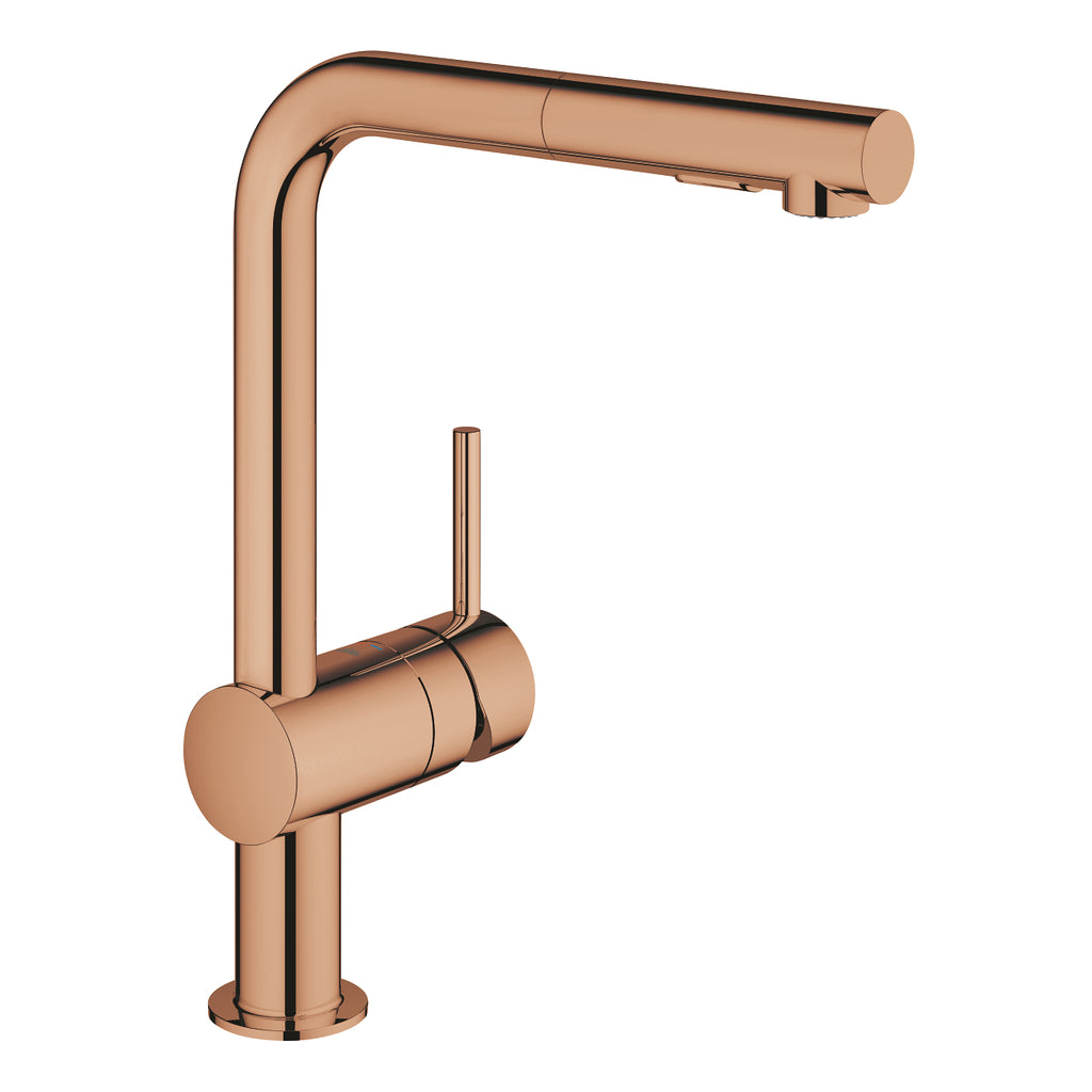 Grohe Minta Tek Kumandalı Eviye Bataryası Warm Sunset – 30274DA0