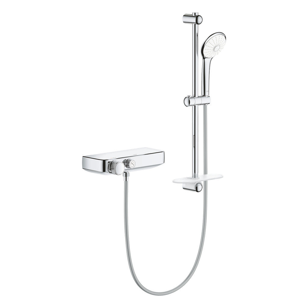 Grohe Grohtherm SmartControl Temostatik Bataryalı Duş Sistemi Krom – 34720000