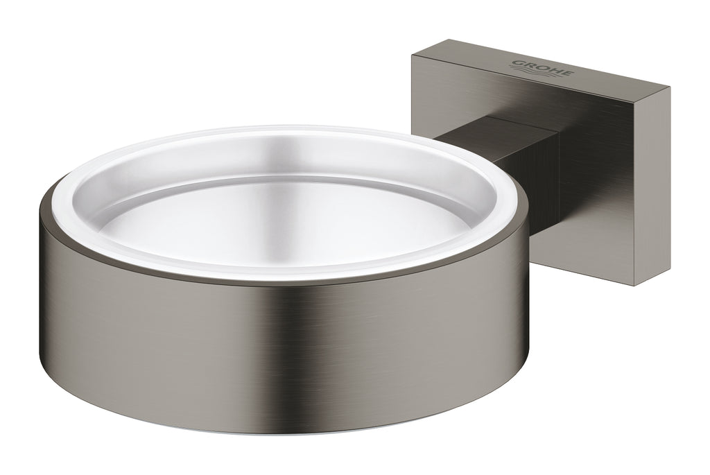 Grohe Essentials Cube Sabunluk Ve Diş Fırçalık Tutacağı Br. Hard Graphite – 40508AL1