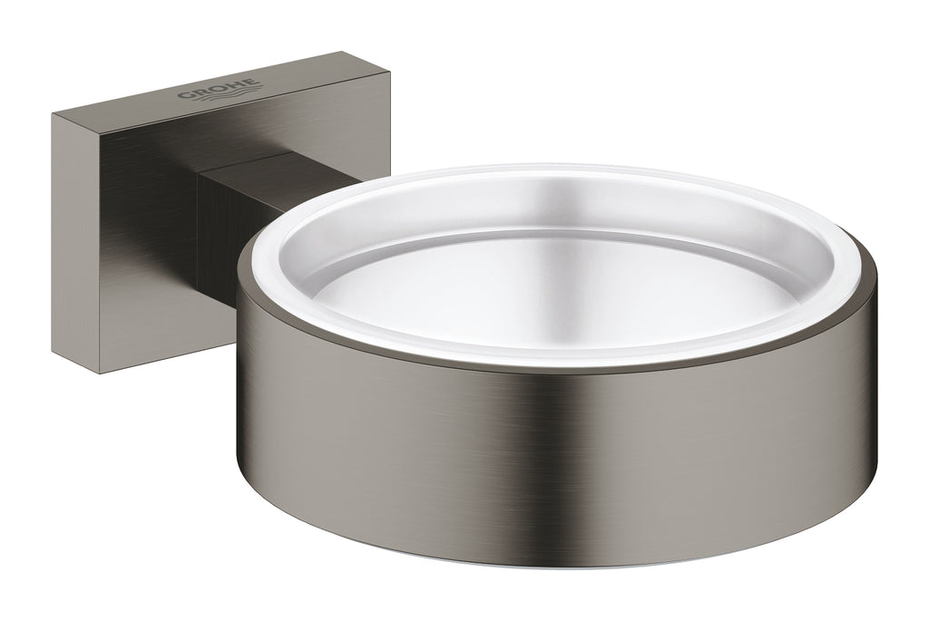 Grohe Essentials Cube Sabunluk Ve Diş Fırçalık Tutacağı Br. Hard Graphite – 40508AL1