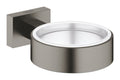 Grohe Essentials Cube Sabunluk Ve Diş Fırçalık Tutacağı Br. Hard Graphite – 40508AL1