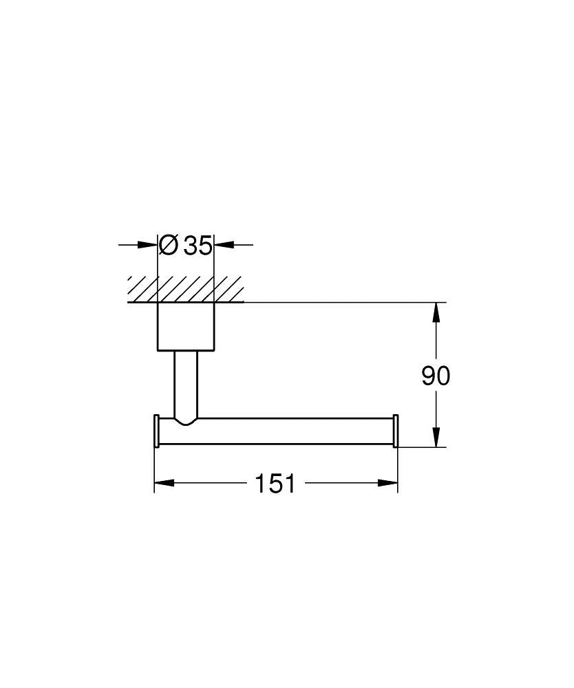 Grohe Atrio Tuvalet Kağıtlığı Brushed Warm Sunset – 40891DL0