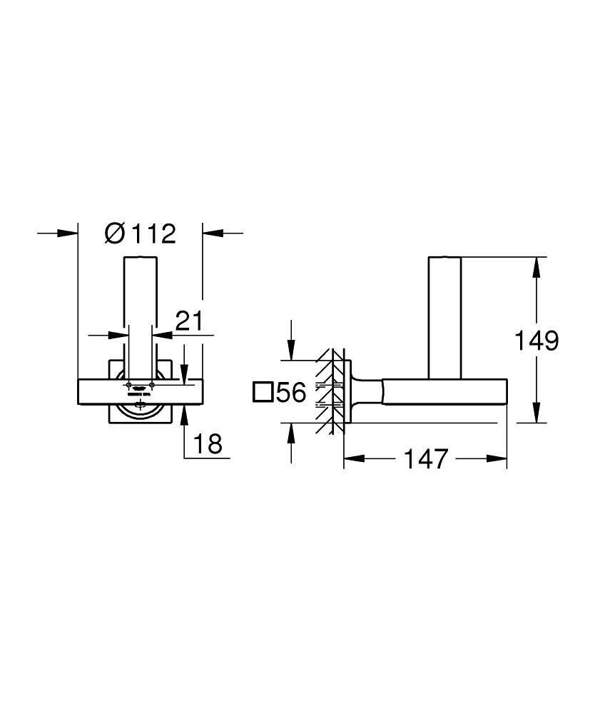 Grohe Allure Yedek Tuvalet Kağıtlığı Brushed Warm Sunset – 40956DL1