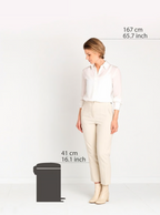 Brabantia Çöp Kutusu 12 litre Newicon Pedallı Mat Çelik