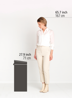 Brabantia Çöp Kutusu 30 litre Touch Bın New Dokunmatik Ayışığı Siyahı 128967