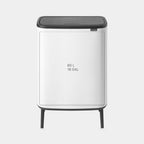 Brabantia Çöp Kutusu Büyük Boy 60 lt Bo Touch Dokunmatik Kapak Beyaz 130205