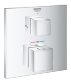 Grohe Grohtherm Cube Termostatik Banyo Duş Bataryası 2 çıkışlı divertörlü- 24154000