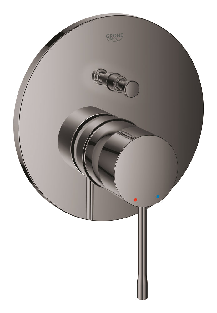 Grohe Essence Ankastre Banyo Duş Bataryası 2 Çıkışlı Divertörlü Hard Graphite  - 24167A01