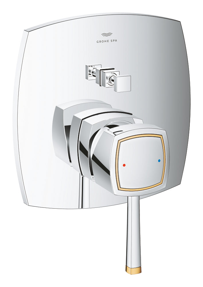 Grohe Grandera Ankastre Banyo/Duş Bataryası Krom/Altın – 24260IG0