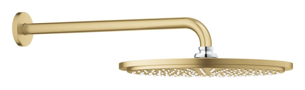 Grohe Rainshower Cosmopolitan Tepe Duşu ve Dirseği 38cm Brushed Cool Sunrise - 26066GN0