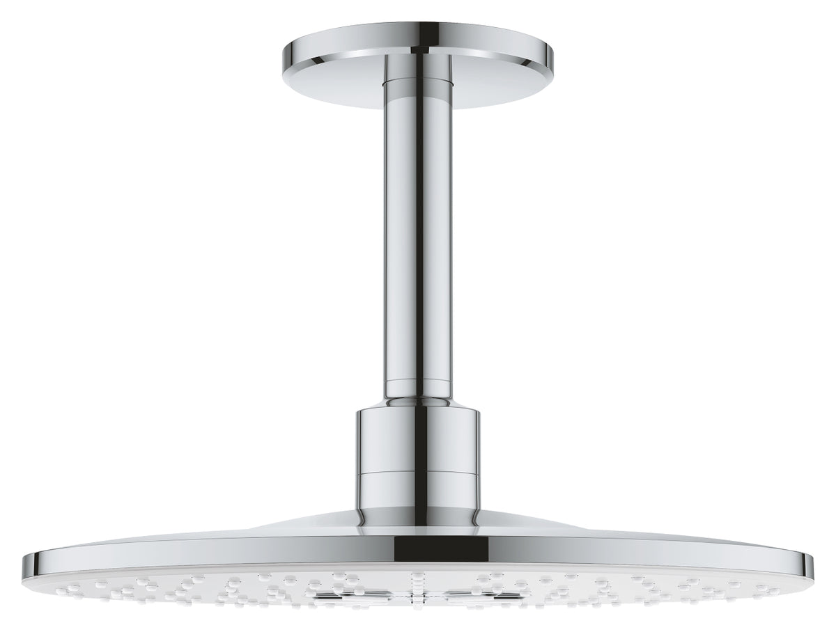 Grohe Rainshower Smartactive 310 Tepe Duşu Seti 142 Mm, 2 Akışlı, Krom-Beyaz- 26477LS0