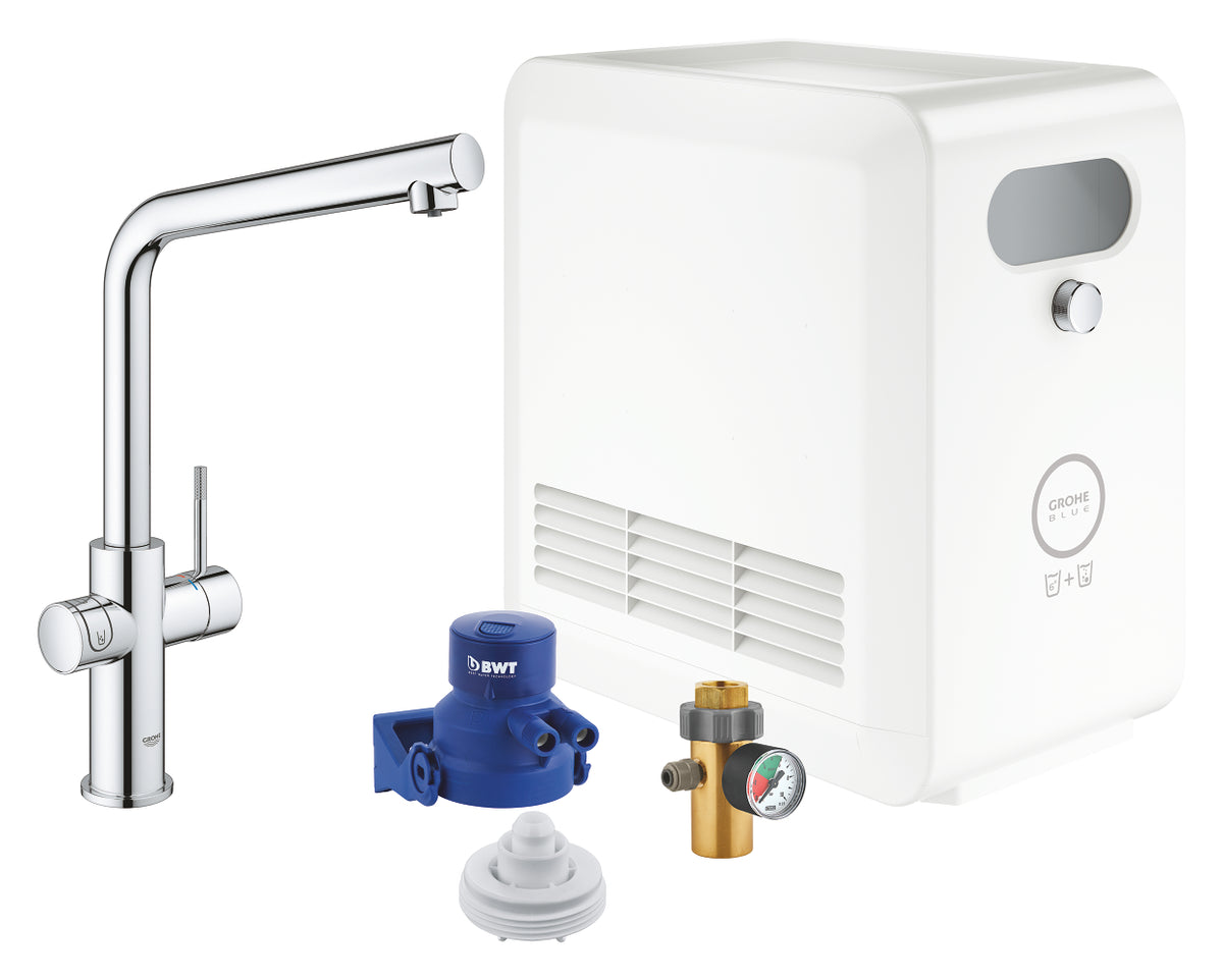 Grohe Blue Professional Arıtmalı İçme Suyu ve Soda Yapan Eviye Bataryası- 31347003