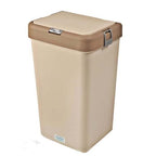 Motek Çamaşır Sepeti Tekli Bej - Kahve - Gri 40 Litre 35 x 28 x 58,5 cm