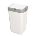 Motek Çamaşır Sepeti Tekli Beyaz - Gri 40 Litre 35 x 28 x 58,5 cm