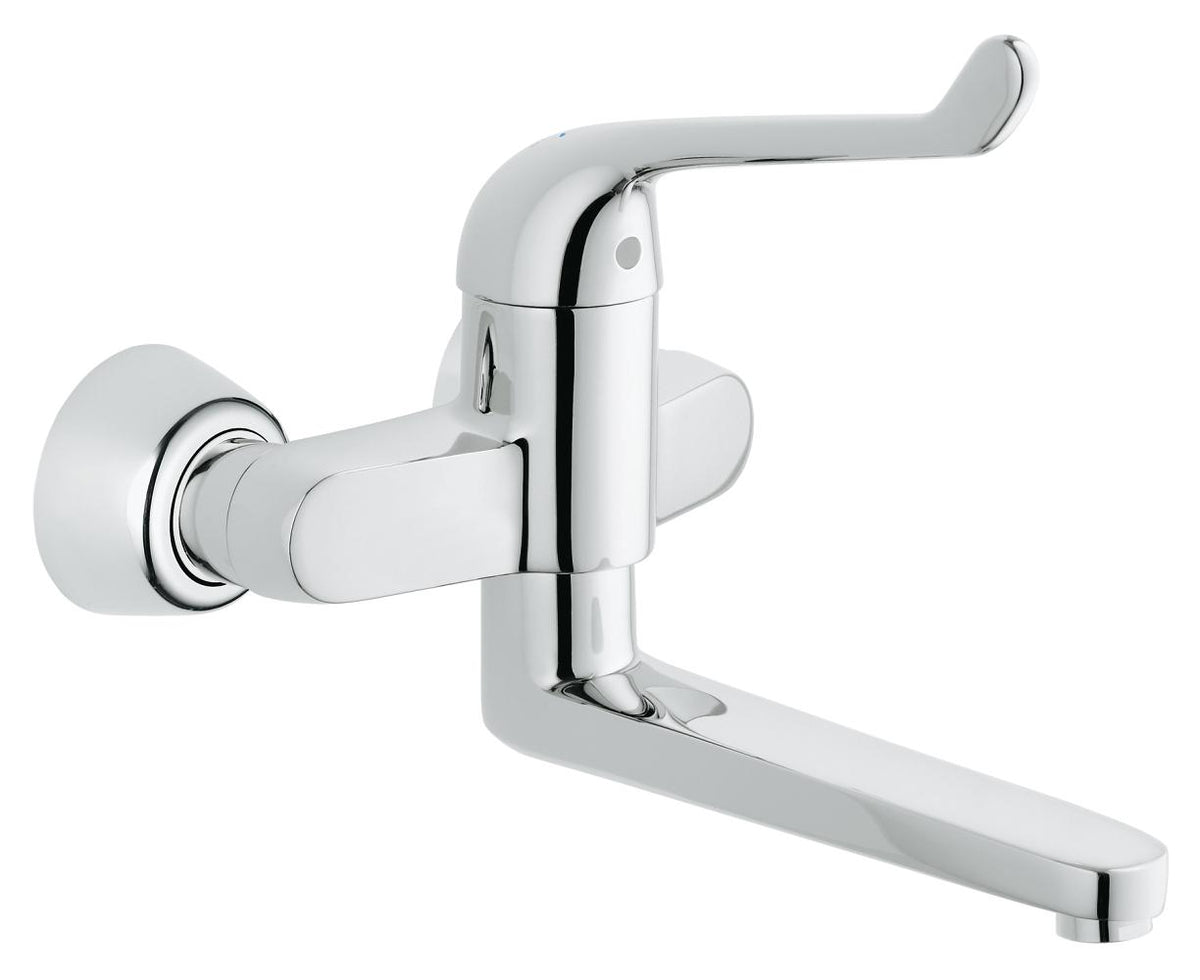 Grohe Euroeco Special SSC Uzun Kumanda Kollu Duvardan Ankastre Lavabo Bataryası - 32793000