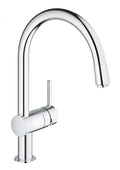 Grohe Eviye Bataryası Spiralli Tek Akışlı Minta Krom - 32918000