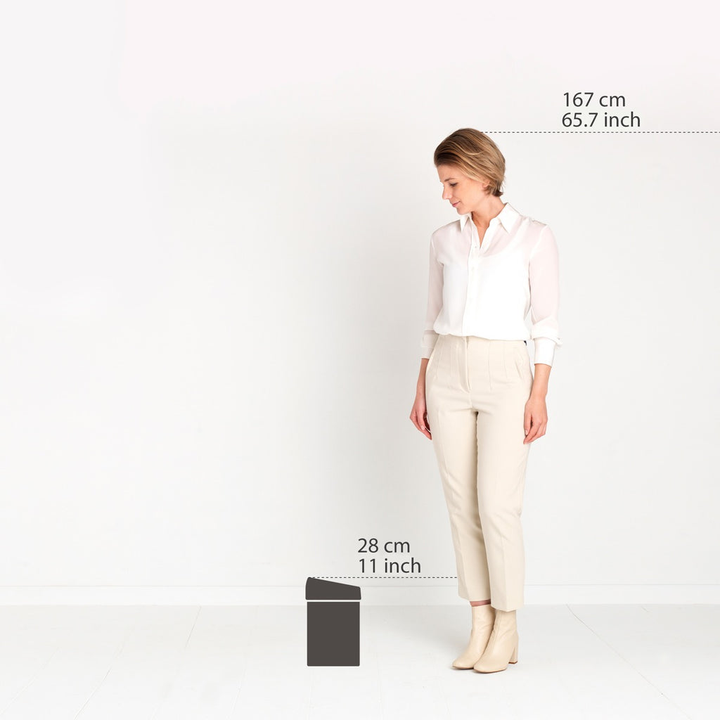 Brabantia Çöp Kutusu 3 litre Touch Bin Dokunmatik Mat Çelik 363986