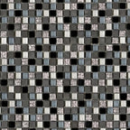 L'antic Colonial Duvar Mozaiği Imperia Mix Silver Black S 29,8 x 29,8 cm