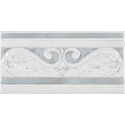 Zirconio Bordür Serenata Liric Gris 12,5 x 25 cm
