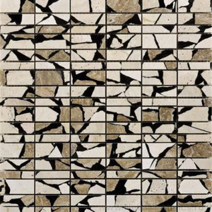 Antic Collanial Mozaik Lines Safary Cream 30,4 x 29,8 cm