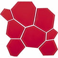 Antic Collanial Mozaik Cam Hexcube Red 30 x 29,5 cm