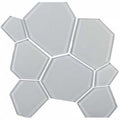 Antic Collanial Mozaik Cam Hexcube White 30 x 29,5 cm