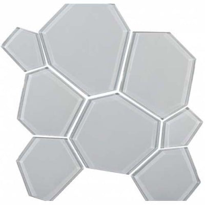 Antic Collanial Mozaik Cam Hexcube White 30 x 29,5 cm