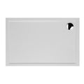Hüppe Streamline Dikdörtgen 120 x 80 cm Flat Duş Teknesi