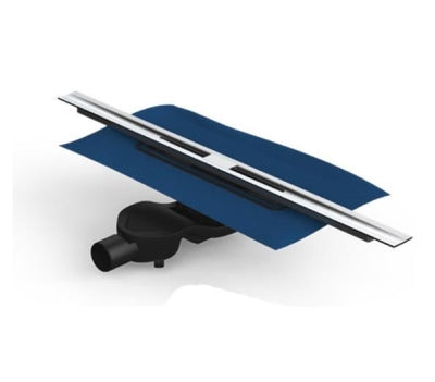 Evi Metal Duş Kanalı TrendLine 50 lik Çıkışlı 60 cm Satine Yüzey