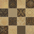 Unica Target Duvar Karosu Luxury Brown&Beige Mix 2 Parlak 30 x 30 cm