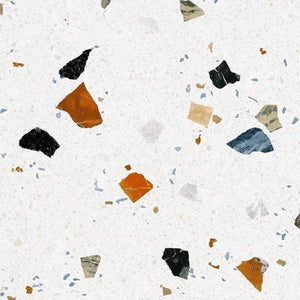 Arcana Yer Duvar Karosu Terrazzo Stracciatella Nacar Parlak 79,3 x 79,3 cm cm