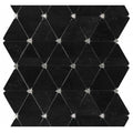 Antic Collanial Mozaik Victorian Diamond Marq. Mirror 32,9 x 28,3 cm
