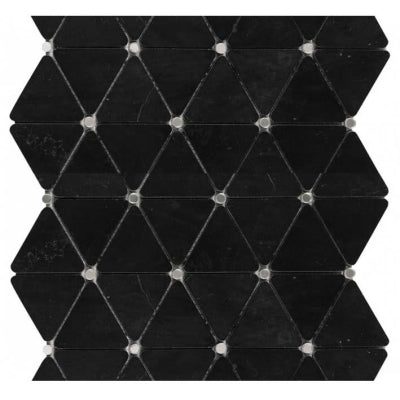 Antic Collanial Mozaik Victorian Diamond Marq. Mirror 32,9 x 28,3 cm