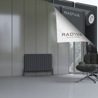 Oti Alüminyum Radyatör 600x1032 Koyu Antrasit