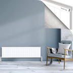 RIO Dekoratif Alüminyum Radyatör 400x1804 Beyaz