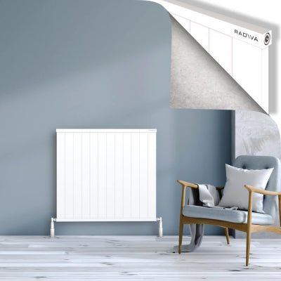 RIO Dekoratif Alüminyum Radyatör 900x1204 Beyaz