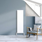 RIO Dekoratif Alüminyum Radyatör 1500x504 Beyaz