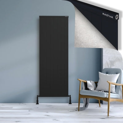 RIO Dekoratif Alüminyum Radyatör 1800x804 Siyah
