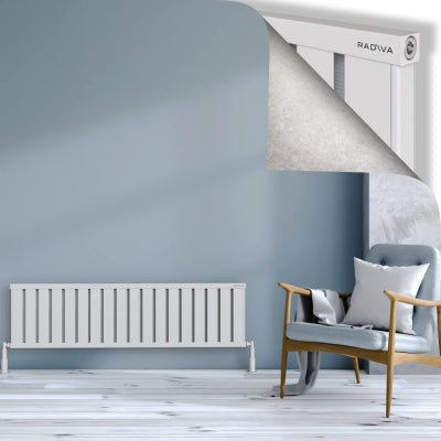 OBI Dekoratif Alüminyum Radyatör 400x1444 Beyaz