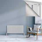 OBI Dekoratif Alüminyum Radyatör 500x1044 Beyaz