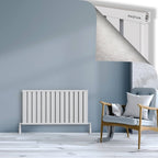 OBI Dekoratif Alüminyum Radyatör 600x1124 Beyaz