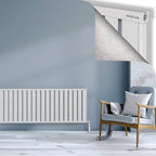 OBI Dekoratif Alüminyum Radyatör 600x2404 Beyaz