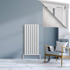 OBI Dekoratif Alüminyum Radyatör 1200x564 Beyaz