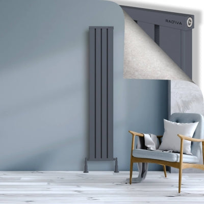 OBI Dekoratif Alüminyum Radyatör 1800x324 Antrasit