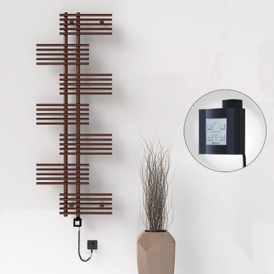 FIJI Elektrikli Havlupan 650x1762 Bakır Eskitme (KTX4 Termostat) 600W Spiral Kablolu