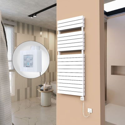 21H Elektrikli Havlupan 600x1550 Beyaz Ktx4 1000 Watt Spiral Kablolu